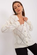 Sweter Damski Model LC-SW-A10-1.23X Ecru - Rue Paris Rue Paris