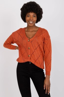 Sweter Damski Model LC-SW-A10.26X Dark Orange - Rue Paris Rue Paris