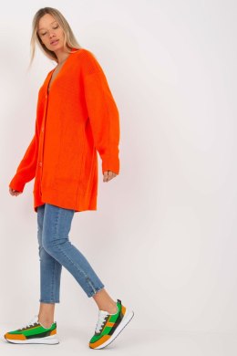 Sweter Kardigan Model LC-SW-0267.06X Orange - Rue Paris Rue Paris