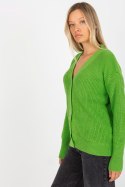 Sweter Kardigan Model LC-SW-0321.06X Light Green - Rue Paris Rue Paris Sweter Kardigan Model LC-SW-0321.06X Light Green - Rue Paris Rue Paris