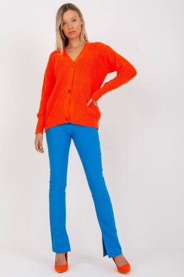 Sweter Kardigan Model LC-SW-0321.06X Orange - Rue Paris Rue Paris