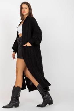 Sweter Kardigan Model LC-SW-8032.34P Black - Rue Paris Rue Paris