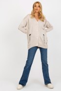 Sweter Kardigan Model LC-SW-8042.04X Beige - Rue Paris Rue Paris Sweter Kardigan Model LC-SW-8042.04X Beige - Rue Paris Rue Paris