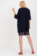 Sweter Kardigan Model LO-SW-LK-3002.98P Navy - Rue Paris Rue Paris Sweter Kardigan Model LO-SW-LK-3002.98P Navy - Rue Paris Rue Paris