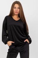 Bluza Damska Model RP-BZ-8188.64P Black - Rue Paris Rue Paris Bluza Damska Model RP-BZ-8188.64P Black - Rue Paris Rue Paris