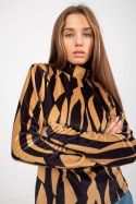 Bluzka Model RP-BZ-8187-1.02X Camel - Rue Paris Rue Paris Bluzka Model RP-BZ-8187-1.02X Camel - Rue Paris Rue Paris