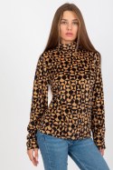 Bluzka Model RP-BZ-8187-2.06 Camel - Rue Paris Rue Paris Bluzka Model RP-BZ-8187-2.06 Camel - Rue Paris Rue Paris