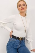 Bluzka Model RV-BZ-5223.15 Ecru - Rue Paris Rue Paris Bluzka Model RV-BZ-5223.15 Ecru - Rue Paris Rue Paris