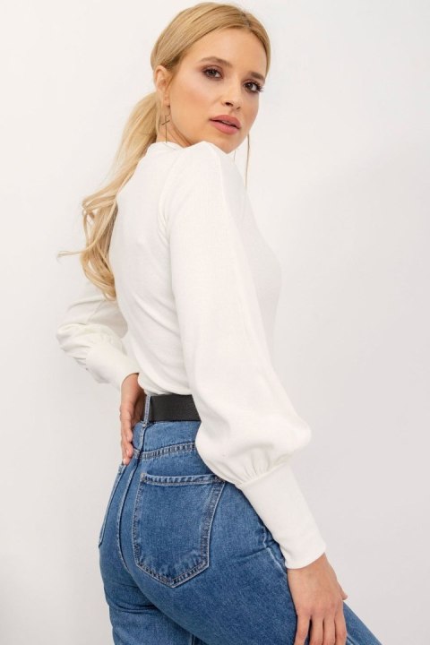 Bluzka Model RV-BZ-5223.15 Ecru - Rue Paris Rue Paris Bluzka Model RV-BZ-5223.15 Ecru - Rue Paris Rue Paris