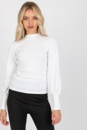 Bluzka Model RV-BZ-5223.15 White - Rue Paris Rue Paris Bluzka Model RV-BZ-5223.15 White - Rue Paris Rue Paris