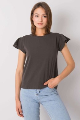 Bluzka Model RV-BZ-6724.69 Dark Khaki - Rue Paris Rue Paris