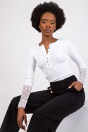 Bluzka Model RV-BZ-7532.29 White - Rue Paris Rue Paris Bluzka Model RV-BZ-7532.29 White - Rue Paris Rue Paris
