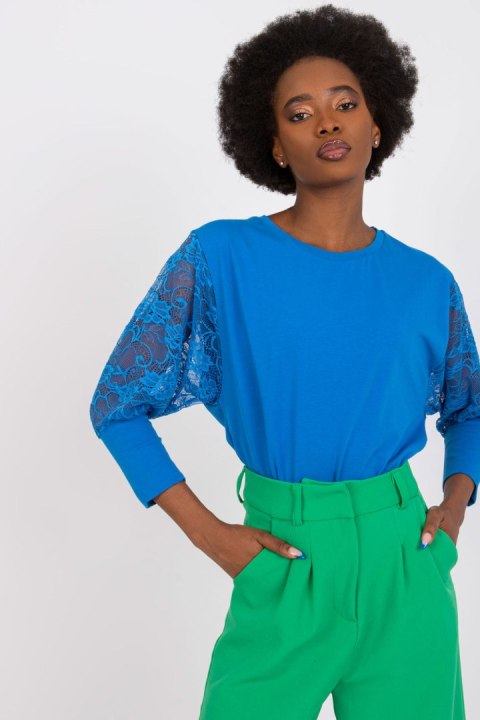 Bluzka Model RV-BZ-7551.19 Dark Blue - Rue Paris Rue Paris Bluzka Model RV-BZ-7551.19 Dark Blue - Rue Paris Rue Paris