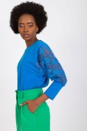 Bluzka Model RV-BZ-7551.19 Dark Blue - Rue Paris Rue Paris Bluzka Model RV-BZ-7551.19 Dark Blue - Rue Paris Rue Paris