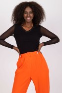 Bluzka Model RV-BZ-7839.88P Black - Rue Paris Rue Paris Bluzka Model RV-BZ-7839.88P Black - Rue Paris Rue Paris