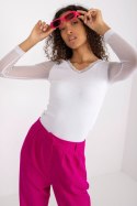 Bluzka Model RV-BZ-7839.88P White - Rue Paris Rue Paris Bluzka Model RV-BZ-7839.88P White - Rue Paris Rue Paris