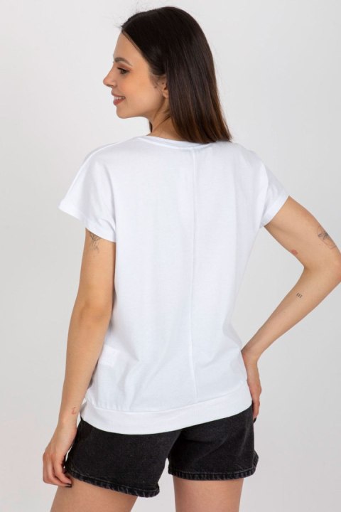 Bluzka Model RV-BZ-8952.06 White - Rue Paris Rue Paris Bluzka Model RV-BZ-8952.06 White - Rue Paris Rue Paris