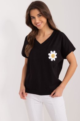 Bluzka Model RV-BZ-9626.28 Black - Rue Paris Rue Paris