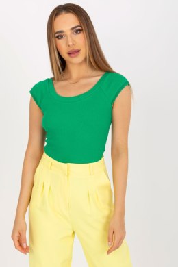 Bluzka Model RV-TP-8015.68 Green - Rue Paris Rue Paris