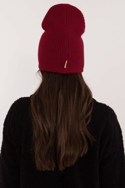 Czapka Model JK-CZ-50.25 Bordo - Rue Paris Rue Paris Czapka Model JK-CZ-50.25 Bordo - Rue Paris Rue Paris