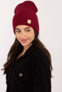Czapka Model JK-CZ-50.25 Bordo - Rue Paris Rue Paris Czapka Model JK-CZ-50.25 Bordo - Rue Paris Rue Paris