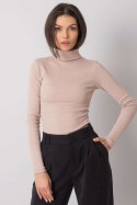 Golf Damski Model RV-BZ-7182.01P Beige - Rue Paris Rue Paris Golf Damski Model RV-BZ-7182.01P Beige - Rue Paris Rue Paris