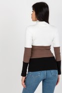 Golf Damski Model RV-BZ-8465.51 White/Black - Rue Paris Rue Paris Golf Damski Model RV-BZ-8465.51 White/Black - Rue Paris Rue Paris