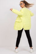 Kurtka Damska Model RV-KR-001.95P Light Yellow - Rue Paris Rue Paris