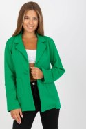 Marynarka Model RV-MA-8071.19P Green - Rue Paris Rue Paris Marynarka Model RV-MA-8071.19P Green - Rue Paris Rue Paris