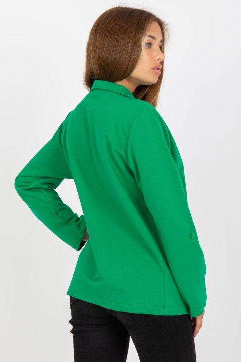 Marynarka Model RV-MA-8071.19P Green - Rue Paris Rue Paris Marynarka Model RV-MA-8071.19P Green - Rue Paris Rue Paris