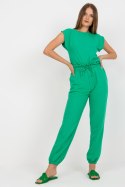 Spodnie Komplet Model CA-KMPL-6303.09X Green - Rue Paris Rue Paris Spodnie Komplet Model CA-KMPL-6303.09X Green - Rue Paris Rue Paris