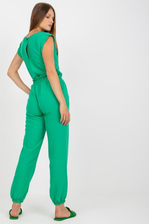 Spodnie Komplet Model CA-KMPL-6303.09X Green - Rue Paris Rue Paris Spodnie Komplet Model CA-KMPL-6303.09X Green - Rue Paris Rue Paris