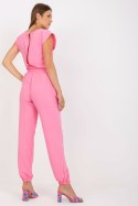 Spodnie Komplet Model CA-KMPL-6303.09X Pink - Rue Paris Rue Paris Spodnie Komplet Model CA-KMPL-6303.09X Pink - Rue Paris Rue Paris