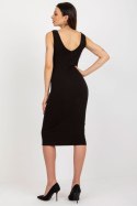 Sukienka Komplet Model WN-KMPL-8191.10 Black - Rue Paris Rue Paris Sukienka Komplet Model WN-KMPL-8191.10 Black - Rue Paris Rue Paris
