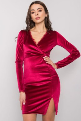 Sukienka Model RV-SK-7343.29X Bordo - Rue Paris Rue Paris