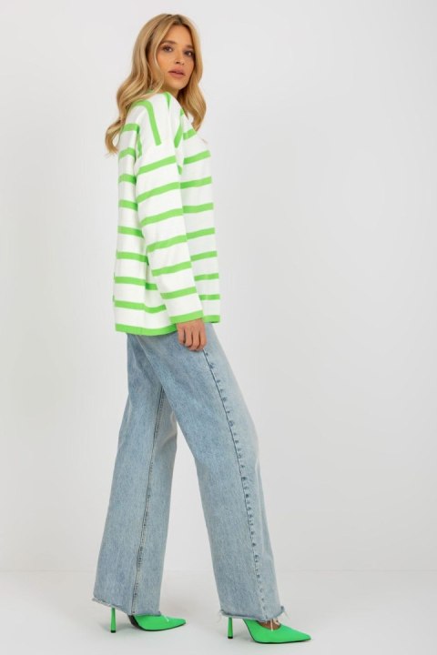 Sweter Damski Model LC-SW-2212.97P Light Green - Rue Paris Rue Paris Sweter Damski Model LC-SW-2212.97P Light Green - Rue Paris Rue Paris