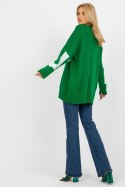 Sweter Damski Model LC-SW-8050.95P Green - Rue Paris Rue Paris Sweter Damski Model LC-SW-8050.95P Green - Rue Paris Rue Paris