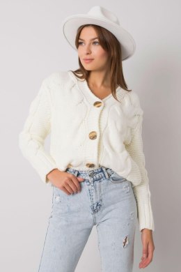 Sweter Damski Model LC-SW-A1.28X Ecru - Rue Paris Rue Paris