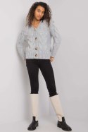 Sweter Damski Model LC-SW-A1.28X Grey - Rue Paris Rue Paris Sweter Damski Model LC-SW-A1.28X Grey - Rue Paris Rue Paris