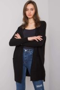 Sweter Kardigan Model ASM-SW-7560.96P Black - Rue Paris Rue Paris Sweter Kardigan Model ASM-SW-7560.96P Black - Rue Paris Rue Paris
