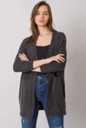 Sweter Kardigan Model ASM-SW-7560.96P Dark Grey - Rue Paris Rue Paris Sweter Kardigan Model ASM-SW-7560.96P Dark Grey - Rue Paris Rue Paris