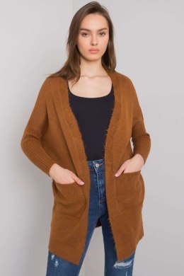 Sweter Kardigan Model ASM-SW-7560.96P Light Brown - Rue Paris Rue Paris