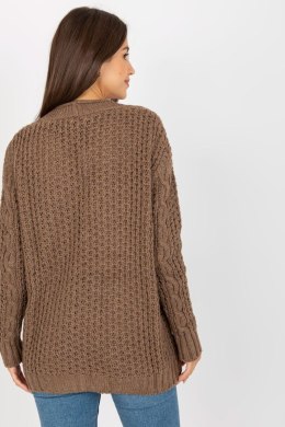 Sweter Kardigan Model LC-SW-8001.14P Brown - Rue Paris Rue Paris