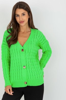 Sweter Kardigan Model LC-SW-8036.74P Fluo Green - Rue Paris Rue Paris