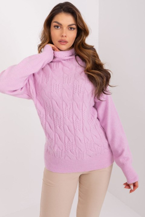 Golf Damski Model AT-SW-23401.97P Light Violet - AT AT Golf Damski Model AT-SW-23401.97P Light Violet - AT AT