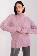 Golf Damski Model AT-SW-2348.07 Light Violet - AT AT Golf Damski Model AT-SW-2348.07 Light Violet - AT AT
