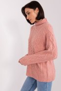 Golf Damski Model AT-SW-2355-2.19P Dark Pink - AT AT Golf Damski Model AT-SW-2355-2.19P Dark Pink - AT AT
