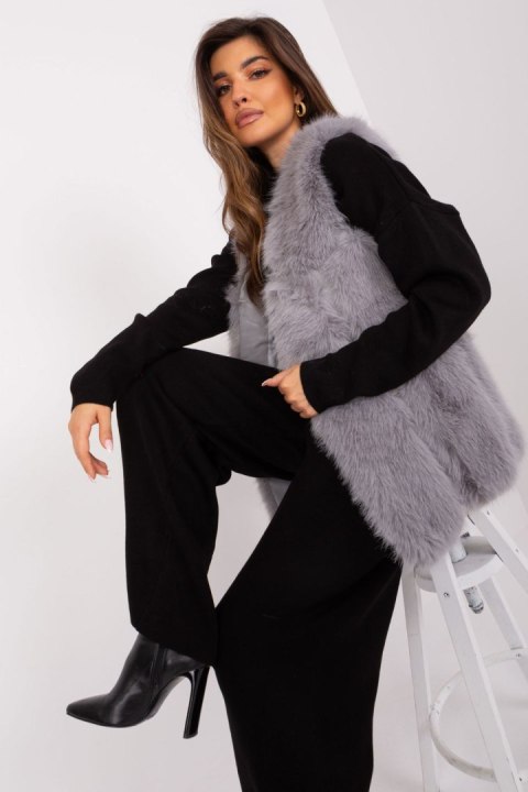 Kamizelka Model AT-KZ-2375.00P Grey - AT AT Kamizelka Model AT-KZ-2375.00P Grey - AT AT