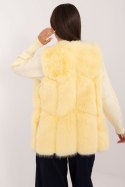 Kamizelka Model AT-KZ-2375.00P Light Yellow - AT AT Kamizelka Model AT-KZ-2375.00P Light Yellow - AT AT
