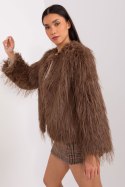 Kurtka Damska Model AT-KR-2359.96P Brown - AT AT Kurtka Damska Model AT-KR-2359.96P Brown - AT AT
